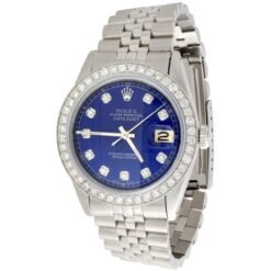 ROLEX OYESTER DIAMOND (BLUE) (OG BOX)