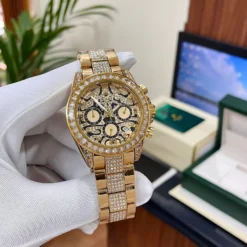 ROLEX DAYTONA TIGER (GOLD) WITH OG BOX