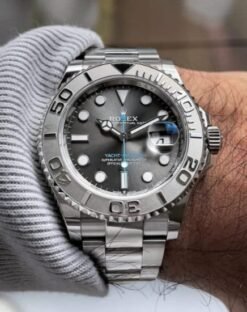 ROLEX YACHT MASTER ( GRAY ) WITH OG BOX