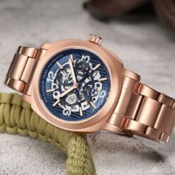 LUMINOR PANERAI ( ROSE GOLD & NAVY BLUE DIAL )
